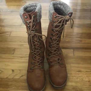 Roolee Combat/tie up boots EUC